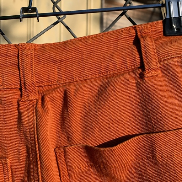 Whimsy + Row Flora Pant In Orange Wide Leg - Picture 13 of 16
